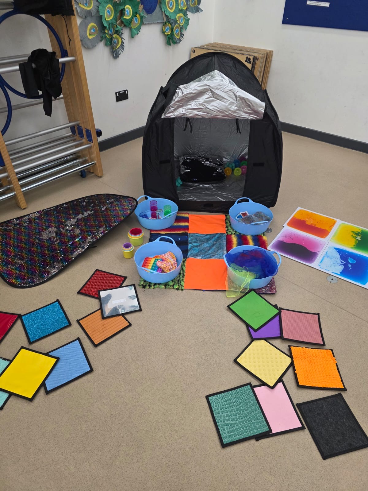 Our sensory SEN session 🌈