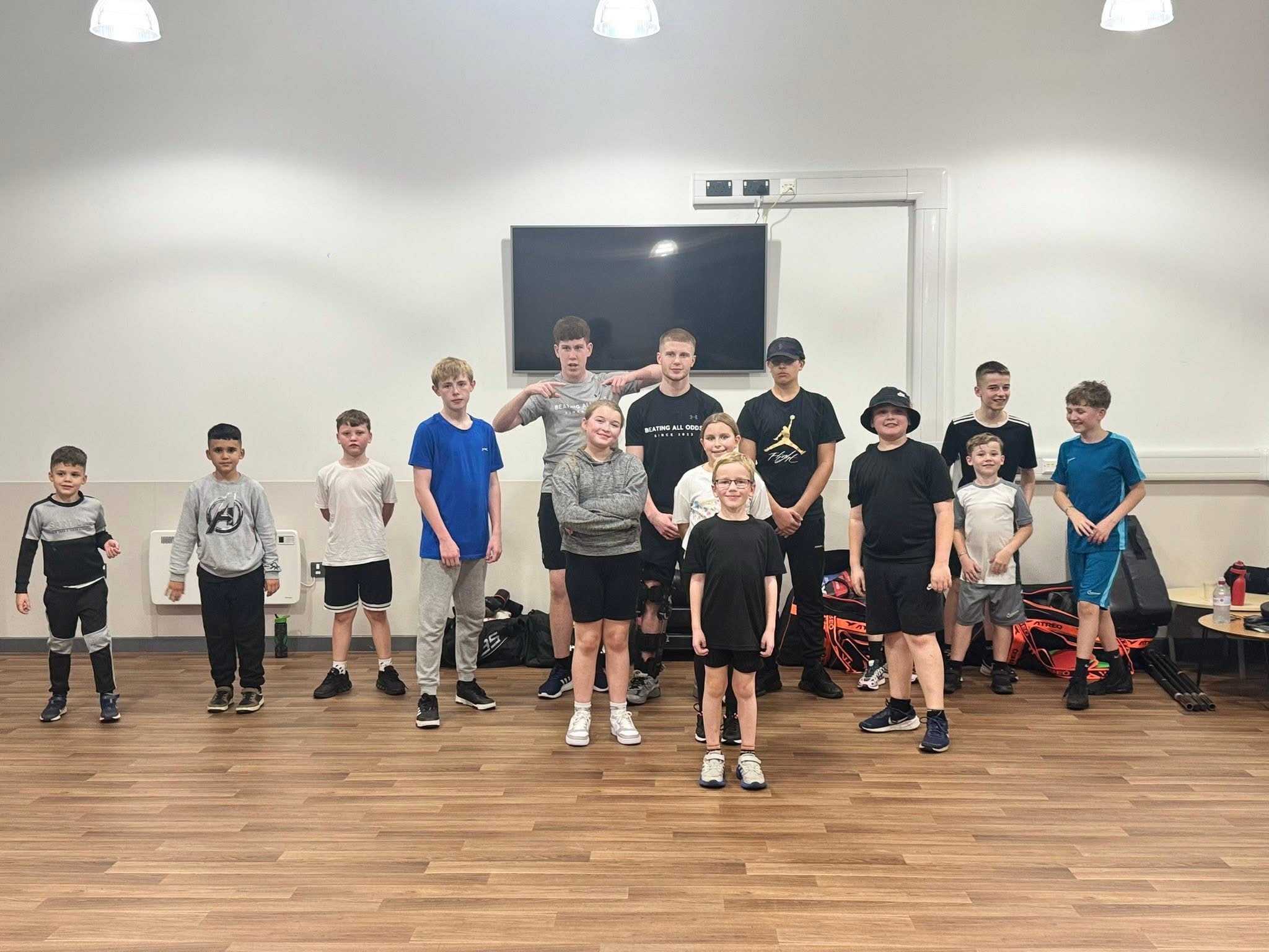 Kids fitness/boxing class 🥊