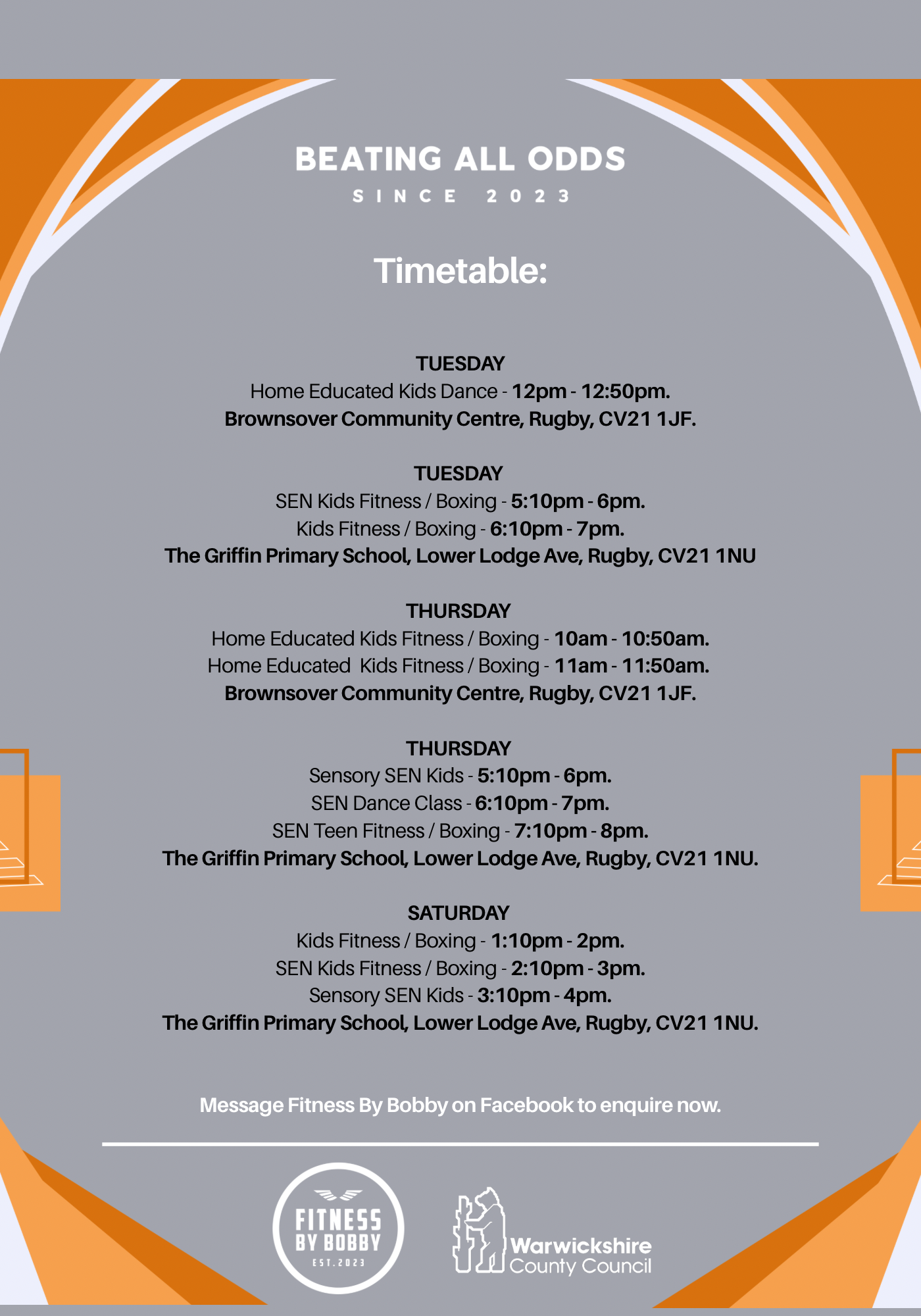Timetable