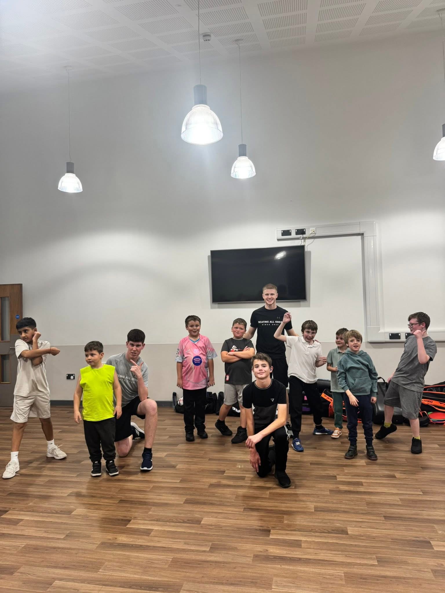 SEN kids fitness/boxing class 🥊