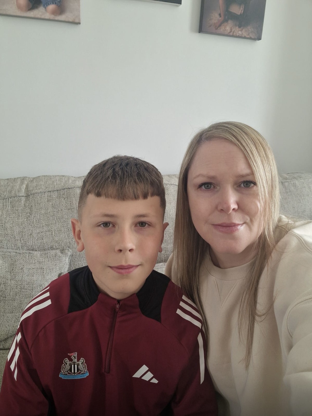 Charmaine and Billy (my auntie and cousin)